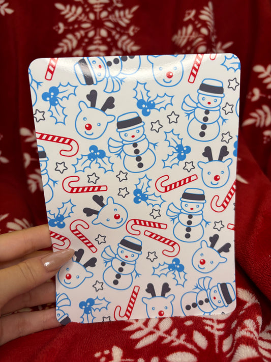 Frosty and Rudolph kindle insert